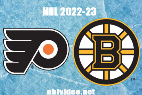 Philadelphia Flyers vs Boston Bruins Full Game Replay 2022 Nov 17 NHL