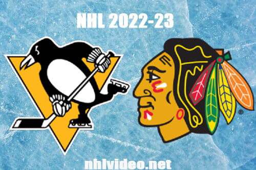 Pittsburgh Penguins vs Chicago Blackhawks Full Game Replay 2022 Nov 20 NHL