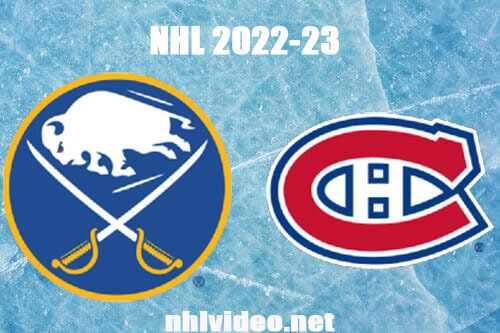 Buffalo Sabres vs Montreal Canadiens Full Game Replay 2022 Nov 22 NHL