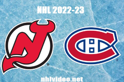 New Jersey Devils vs Montreal Canadiens Full Game Replay 2022 Nov 15 NHL