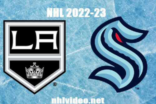 Los Angeles Kings vs Seattle Kraken Full Game Replay 2022 Nov 19 NHL