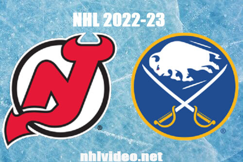 New Jersey Devils vs Buffalo Sabres Full Game Replay 2022 Nov 25 NHL