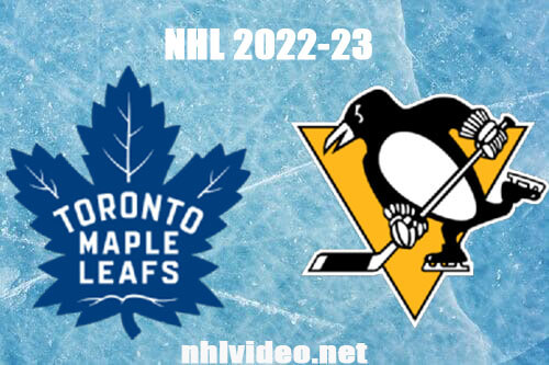 Toronto Maple Leafs vs Pittsburgh Penguins Full Game Replay 2022 Nov 15 NHL