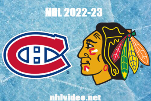 Montreal Canadiens vs Chicago Blackhawks Full Game Replay 2022 Nov 25 NHL