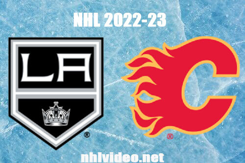 Los Angeles Kings vs Calgary Flames Full Game Replay 2022 Nov 14 NHL