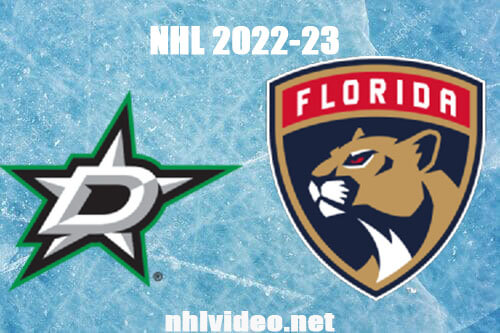 Dallas Stars vs Florida Panthers Full Game Replay 2022 Nov 17 NHL