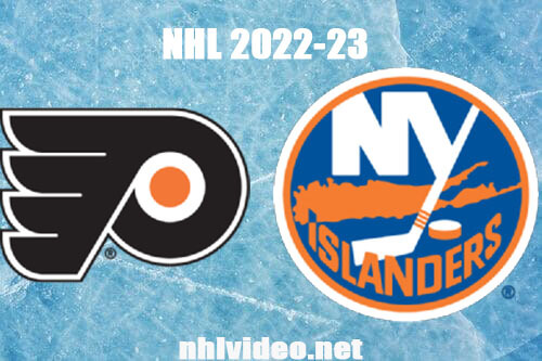 Philadelphia Flyers vs New York Islanders Full Game Replay 2022 Nov 26 NHL