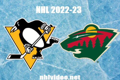 Pittsburgh Penguins vs Minnesota Wild Full Game Replay 2022 Nov 17 NHL