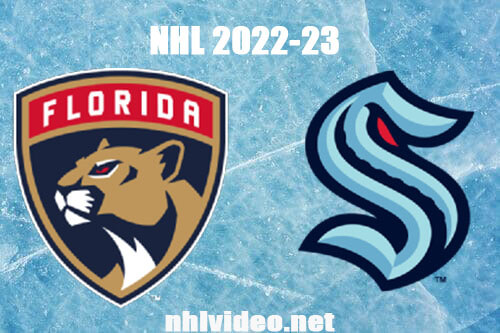 Florida Panthers vs Seattle Kraken Full Game Replay 2022 Dec 3 NHL