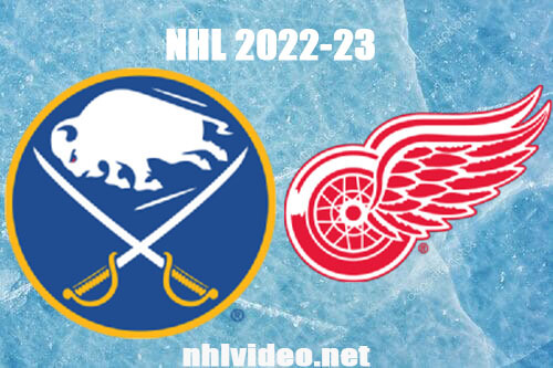 Buffalo Sabres vs Detroit Red Wings Full Game Replay 2022 Nov 30 NHL