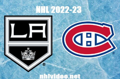 Los Angeles Kings vs Montreal Canadiens Full Game Replay Dec 10, 2022 NHL
