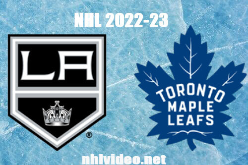 Los Angeles Kings vs Toronto Maple Leafs Full Game Replay Dec 8, 2022 NHL