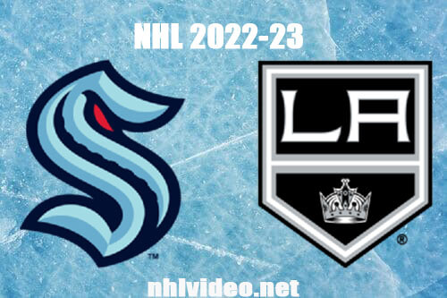 Seattle Kraken vs Los Angeles Kings Full Game Replay 2022 Nov 29 NHL