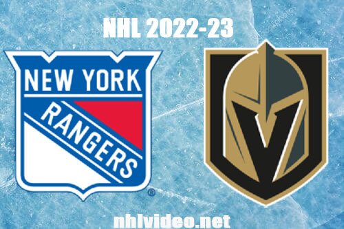 New York Rangers vs Vegas Golden Knights Full Game Replay Dec 7, 2022 NHL
