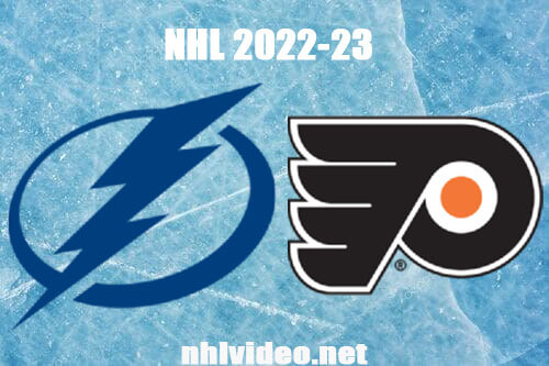 Tampa Bay Lightning vs Philadelphia Flyers Full Game Replay 2022 Dec 1 NHL