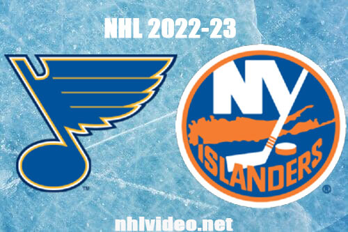 St. Louis Blues vs New York Islanders Full Game Replay Dec 6, 2022 NHL