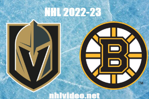 Vegas Golden Knights vs Boston Bruins Full Game Replay Dec 5, 2022 NHL