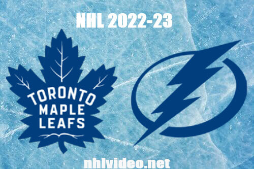 Toronto Maple Leafs vs Tampa Bay Lightning Full Game Replay 2022 Dec 3 NHL