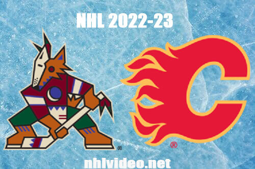Arizona Coyotes vs Calgary Flames Full Game Replay Dec 5, 2022 NHL