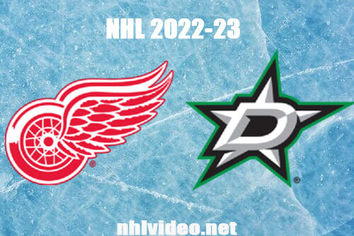 Detroit Red Wings vs Dallas Stars Full Game Replay Dec 10, 2022 NHL