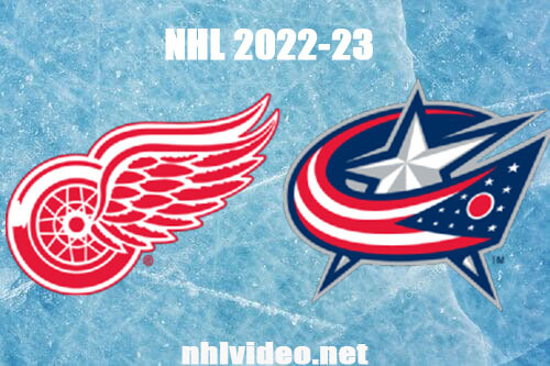 Detroit Red Wings vs Columbus Blue Jackets Full Game Replay Dec 4, 2022 NHL