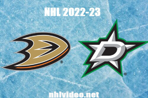Anaheim Ducks vs Dallas Stars Full Game Replay 2022 Dec 1 NHL