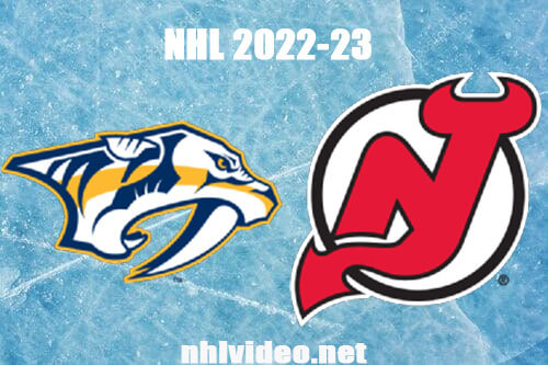 Nashville Predators vs New Jersey Devils Full Game Replay 2022 Dec 1 NHL