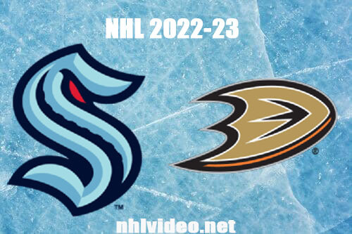Seattle Kraken vs Anaheim Ducks Full Game Replay 2022 Nov 27 NHL
