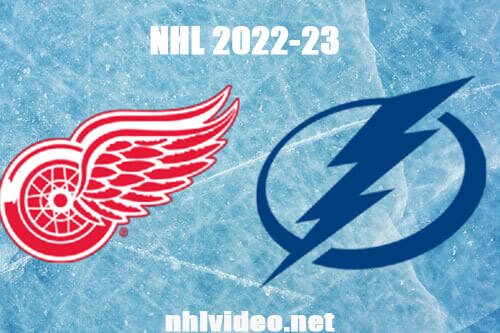 Detroit Red Wings vs Tampa Bay Lightning Full Game Replay Dec 6, 2022 NHL
