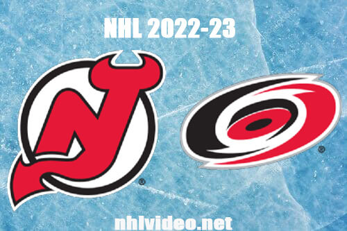 New Jersey Devils vs Carolina Hurricanes Full Game Replay Dec 20, 2022 NHL