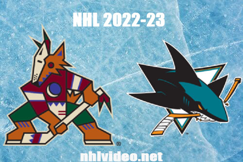 Arizona Coyotes vs San Jose Sharks Full Game Replay Dec 13, 2022 NHL