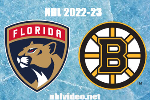 Florida Panthers vs Boston Bruins Full Game Replay Dec 19, 2022 NHL