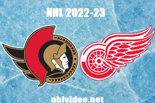 Ottawa Senators vs Detroit Red Wings Full Game Replay Dec 17, 2022 NHL