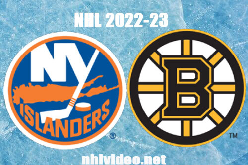 New York Islanders vs Boston Bruins Full Game Replay Dec 13, 2022 NHL
