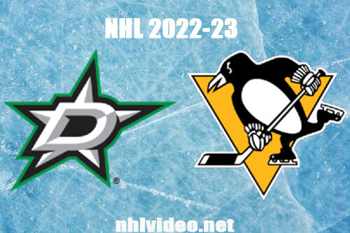 Dallas Stars vs Pittsburgh Penguins Full Game Replay Dec 12, 2022 NHL