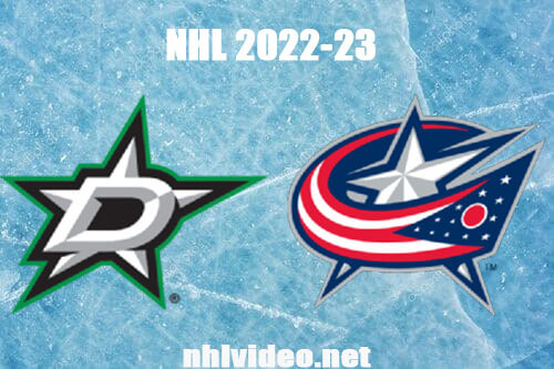 Dallas Stars vs Columbus Blue Jackets Full Game Replay Dec 19, 2022 NHL