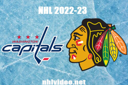 Washington Capitals vs Chicago Blackhawks Full Game Replay Dec 13, 2022 NHL