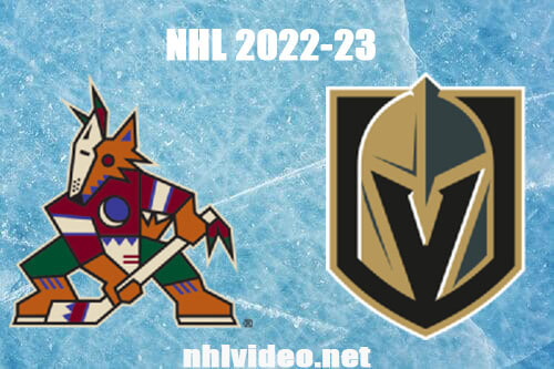 Arizona Coyotes vs Vegas Golden Knights Full Game Replay Dec 21, 2022 NHL