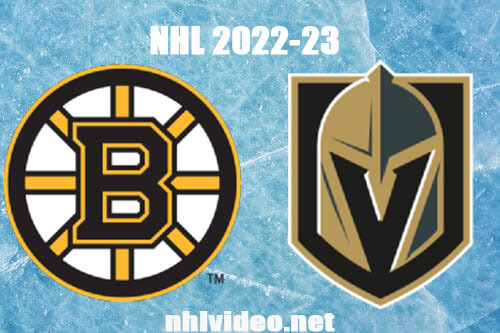 Boston Bruins vs Vegas Golden Knights Full Game Replay Dec 11, 2022 NHL