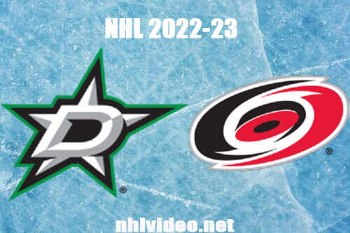Dallas Stars vs Carolina Hurricanes Full Game Replay Dec 17, 2022 NHL