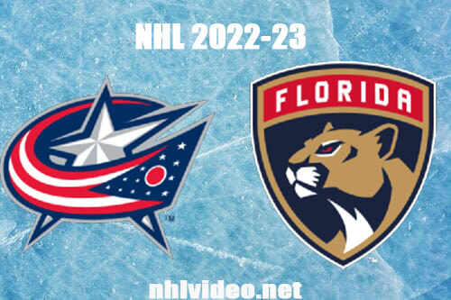 Columbus Blue Jackets vs Florida Panthers Full Game Replay Dec 13, 2022 NHL
