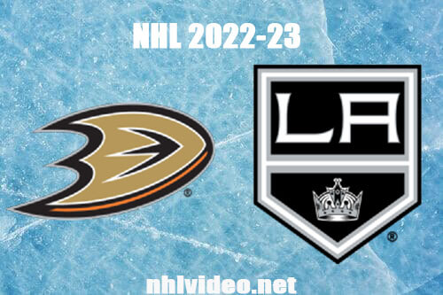 Anaheim Ducks vs Los Angeles Kings Full Game Replay Dec 20, 2022 NHL