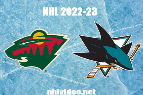 Minnesota Wild vs San Jose Sharks Full Game Replay Dec 22, 2022 NHL