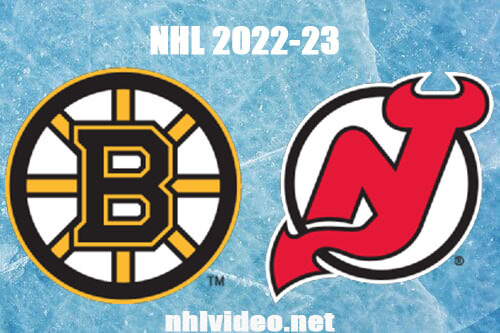 Boston Bruins vs New Jersey Devils Full Game Replay Dec 23, 2022 NHL