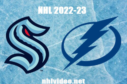 Seattle Kraken vs Tampa Bay Lightning Full Game Replay Dec 13, 2022 NHL