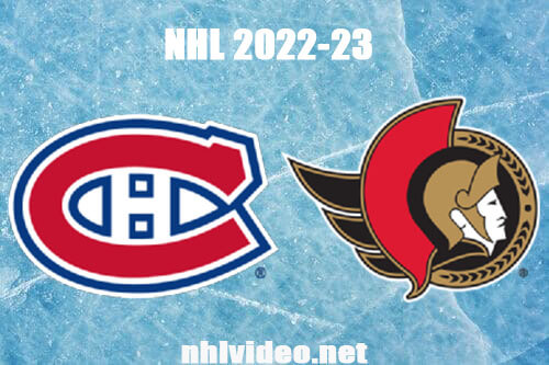 Montreal Canadiens vs Ottawa Senators Full Game Replay Dec 14, 2022 NHL
