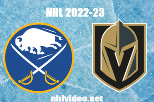 Buffalo Sabres vs Vegas Golden Knights Full Game Replay Dec 19, 2022 NHL