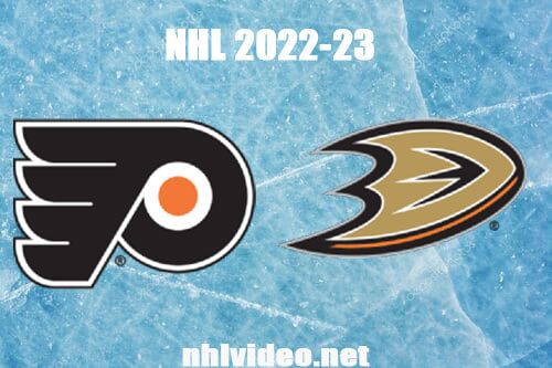 Philadelphia Flyers vs Anaheim Ducks Full Game Replay Jan 2, 2023 NHL