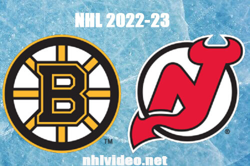 Boston Bruins vs New Jersey Devils Full Game Replay Dec 28, 2022 NHL