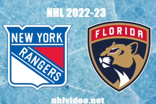 New York Rangers vs Florida Panthers Full Game Replay Jan 1, 2023 NHL